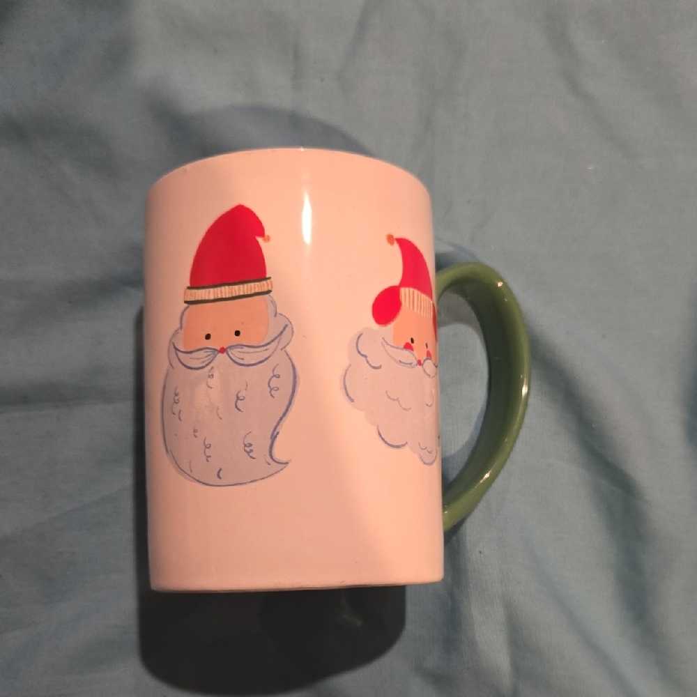 C R Gibson Porcelain Santa Mug